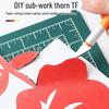 Colorful Craft Knife Set with Cutting Mat: Macaron Journal & Carving