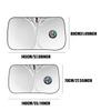 Car Folding Windshield Sunshade Cover Front Window UV Protection For Alfa Romeo 147 159 Giulietta Stelvio Mito valve AccessoriesZQ5 