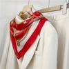 Silk Square Scarf Women Satin Bandana Print Scarves Head Band Fashion Lady Hair Shawl and Wrap Female Neckerchief Hijab