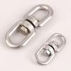 1Pcs 304 Stainless Steel 8 Ring Hook 4mm 5mm 6mm 8mm Marine Anchor Swivel New Carabiner Clasp