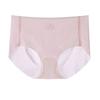 Ice Silk Seamless Underwear for Women Ultra Thin High Waist Panties Soft Breathable Briefs Quick-drying Underpants