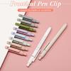 Crtiin 10 Pcs pirational Gel Pens 0.5mm Quick Dry Black Ink High-end Series Fine Point Smooth Writing Pens for School Office Supplies for Women Men