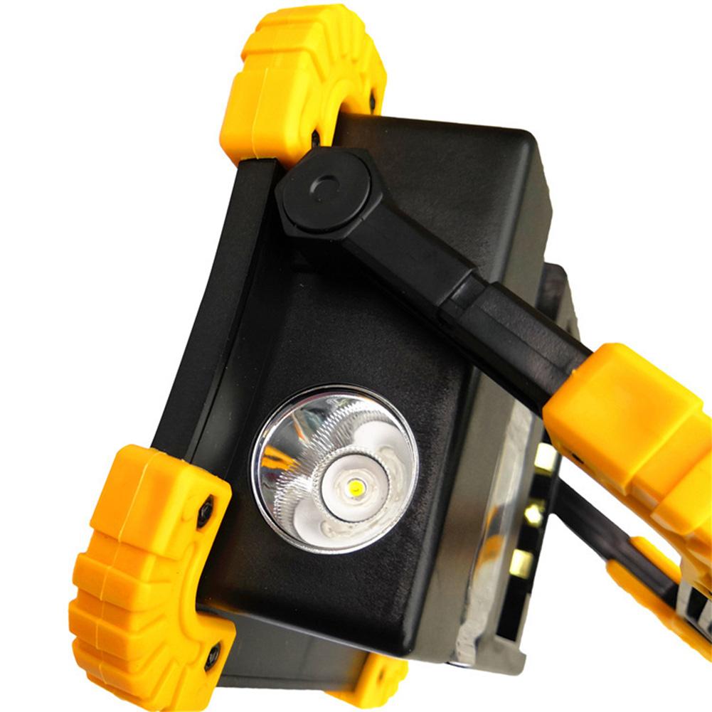 20W COB Outdoor USB Rechargeable Tent Emergency Floodlight with Rotating Handle