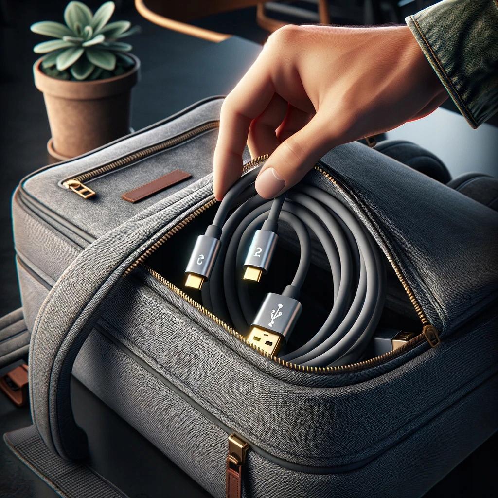 co2 Extension Cable Usb-C Fast Charging Usb Type C 4K 20Gbps 100W 1M