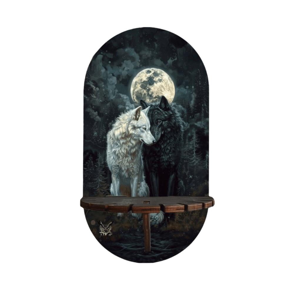 Flower Wall Mounted Shelf Tiger Wall Decoration Hanging Shelf Wall  Storage Rack  Indoor Use