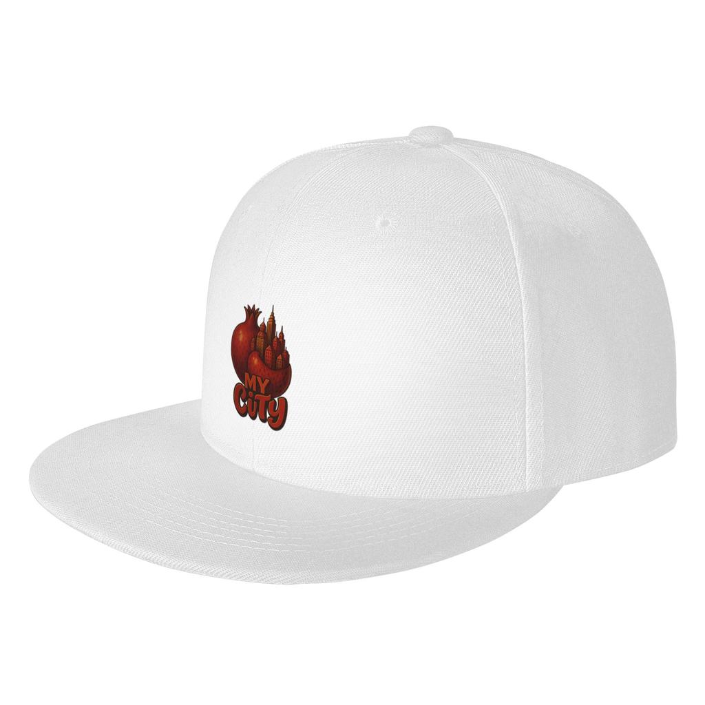 Fashion My City Pomegranate Flat Brim Sun Hat  Gorra Brand Unisex Caps
