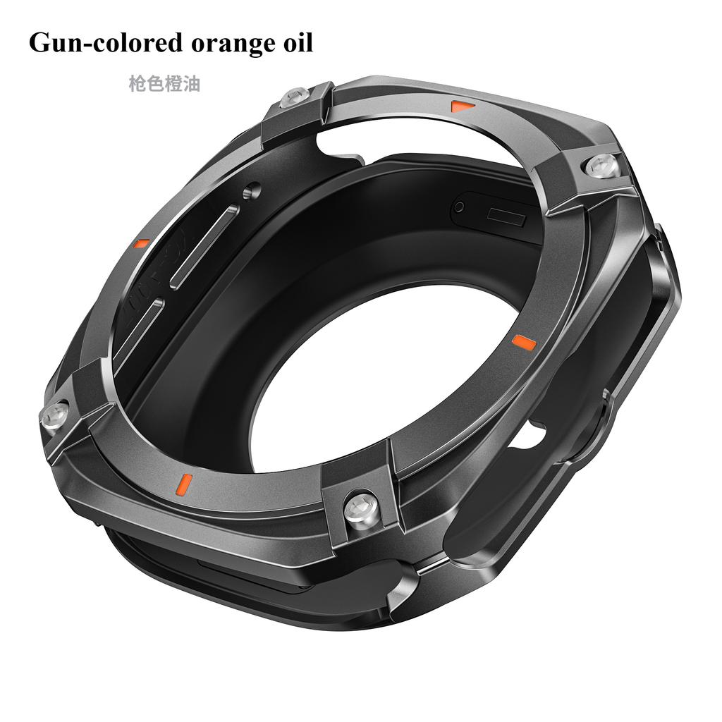 Metal Protective Case For Samsung Galaxy Watch Ultra 47mm NO Screen Film Hard Cover For Galaxy Watch 7 Ultra Bumper Accessories