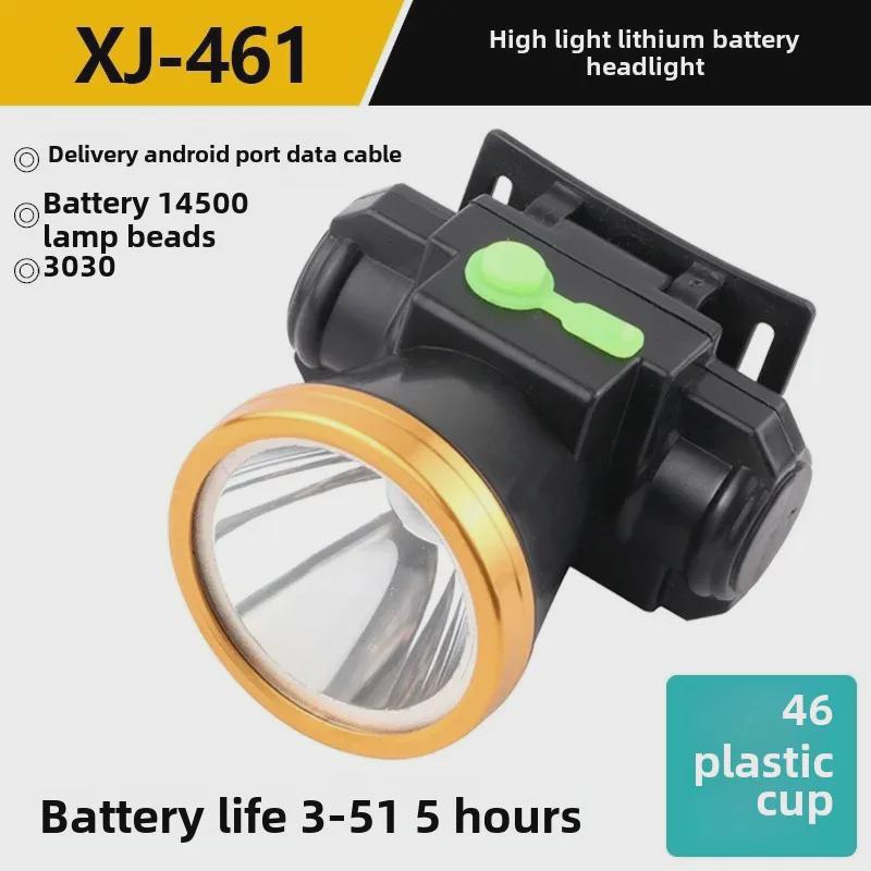 Перезаряжаемый водонепроницаемый светодиодный налобный фонарь для ночной рыбалки — супер яркий, долговечный и с большим радиусом действия