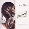 Ornament Women Cubic Zircon Geometric Metal Hair Accessories Hair Jewelry Hair Clips Hairpins