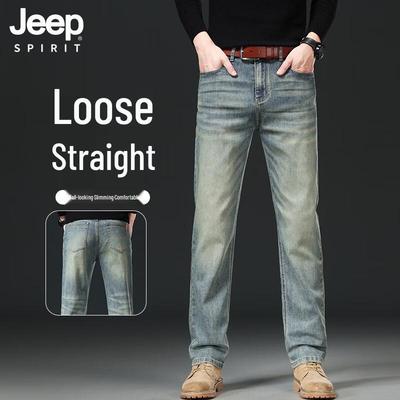 Джинсы мужские JEEP SPIRIT прямого кроя слим-фит