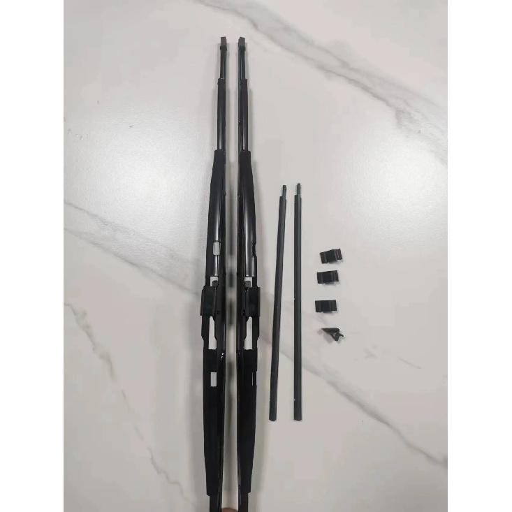 4 PCS in Suitable for Scania Truck Wiper Slices With Long Nozzle OEM 2753171 2715133 1798490 1534038 2617207 2617209