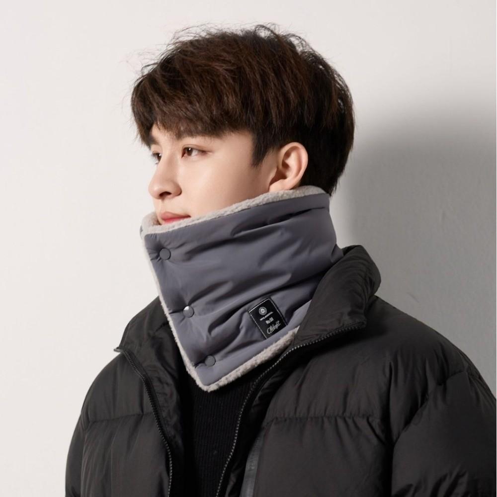 Versatile Down Cotton Neck Gaiter Thickened Thermal Winter Neck Scarf Cold-proof Collar For Men Women Outdoor