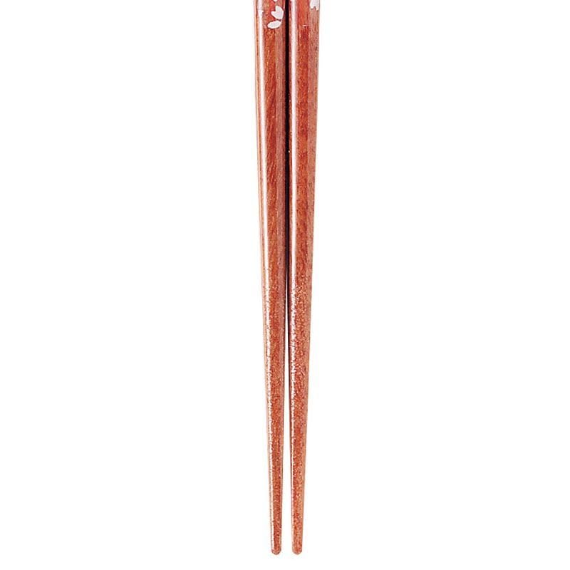 J-kitchens Chopsticks Set 5 Wood Natural Acrylic Resin Dishwasher Safe Made in Japan Home Guests