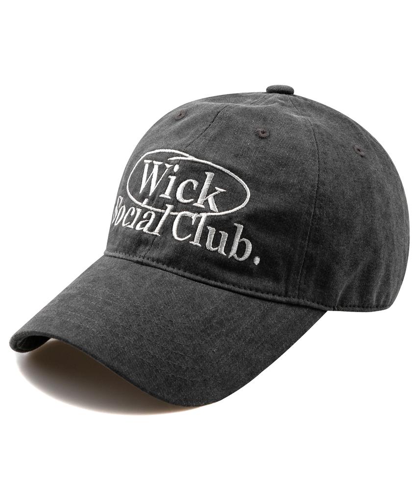 Кепка с козырьком Wig Social Club Пигментная - Угольный