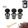 3 упаковки многоразовых фильтров для кофе, многоразовые капсулы для кофе, сетка из нержавеющей стали