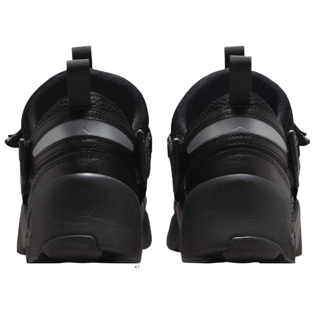 Jordan Trunner LX Текстильный сетчатый верх Пенопластовая подошва Женские Черный HQ2164-001