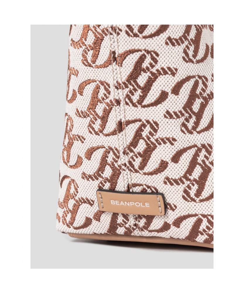 Beanpole Accessory Summer Fine Jacquard Small Tote Bag - Brick