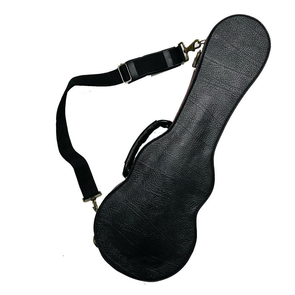 Сопрано-укулеле с настоящим твердым футляром из дерева, изготовленным в [KoALOHA] KSM-02 MG/HC (шпон манго, Гавайи)