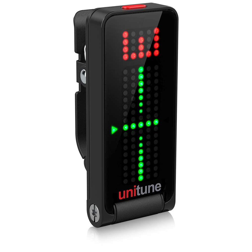 TC Electronic Clip Хроматический Стробоскоп Автоматическое ВЫКЛ Автоматический Экран UNITUNE CLIP ЧЕРНЫЙ Тюнер, Настройка, ±0.0.2 Цента, Режим, Функция, Инверсия,