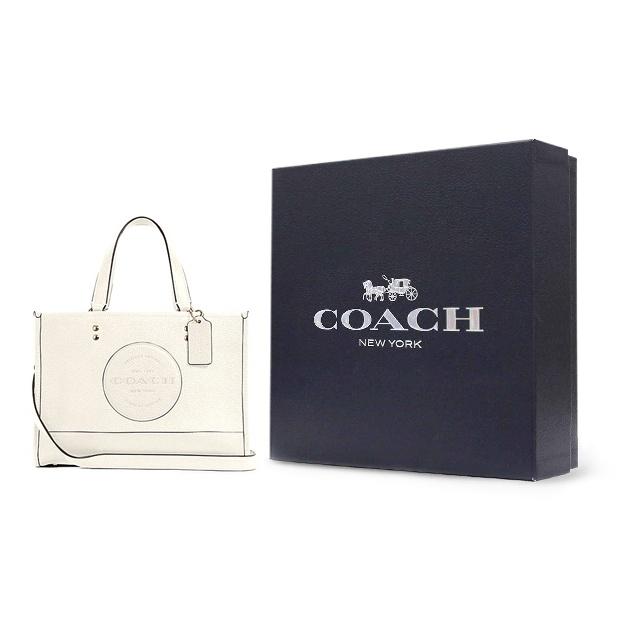 Coach Dempsey 30 Solid Color Large Capacity Pebbled Leather Tote Bag Shopping Bag Shoulder Bag Crossbody Bag Handbag Large Women tote C2004-IMCHK