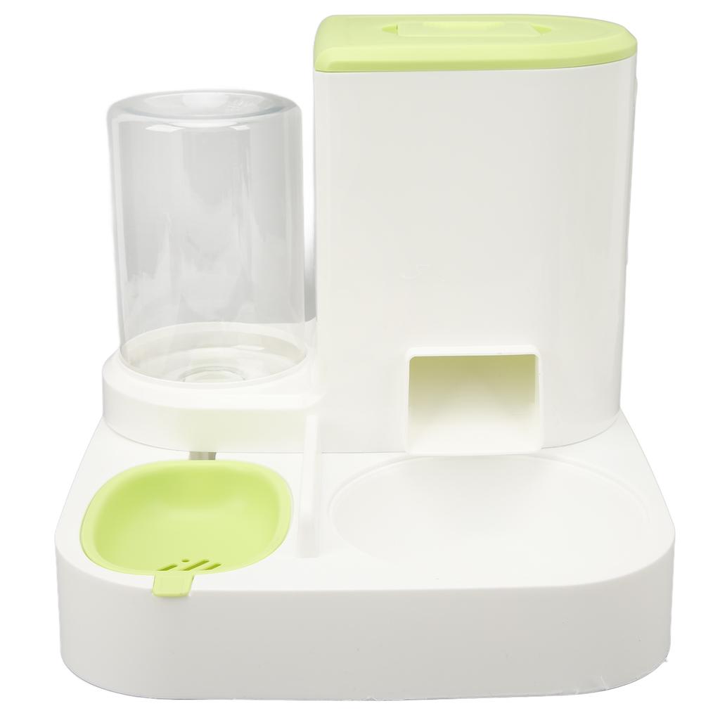 Pet Cat Waterer Food Feeder with 2.2L Food Container Odorless Dog 1L Automatic Water Dispenser Food