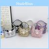 Toddler Sweet Girl Bow Sequin Chain Purse Butterfly Element Casual School Use