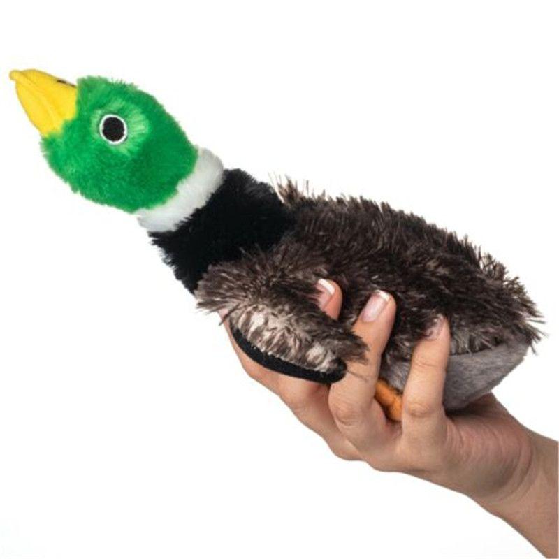 Большие плюшевые игрушки для собак без наполнителя с пищалками, идеально подходящие для щенков в период прорезывания зубов