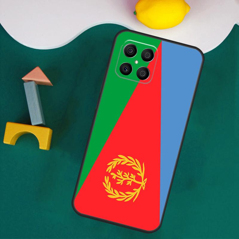 Чехол с флагом Эритреи для Honor 200 Lite 50 70 90 X9a X8a X8 X9 X8b X9c X9b Honor Magic 5 6 Pro 7 Lite