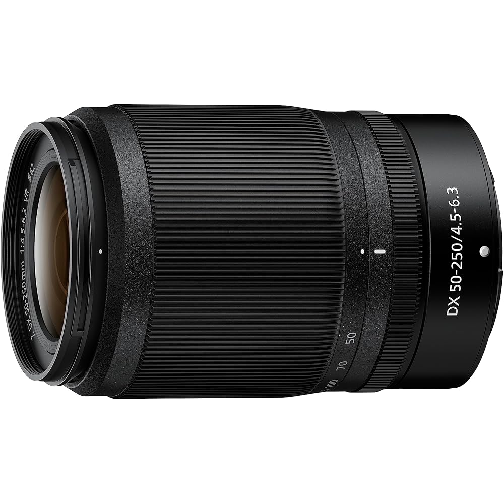 Nikon NZDXVR50-250 telephoto zoom lens NIKKOR Z DX 50-250mm f/4.5-6.3 VR Z mount DX lens