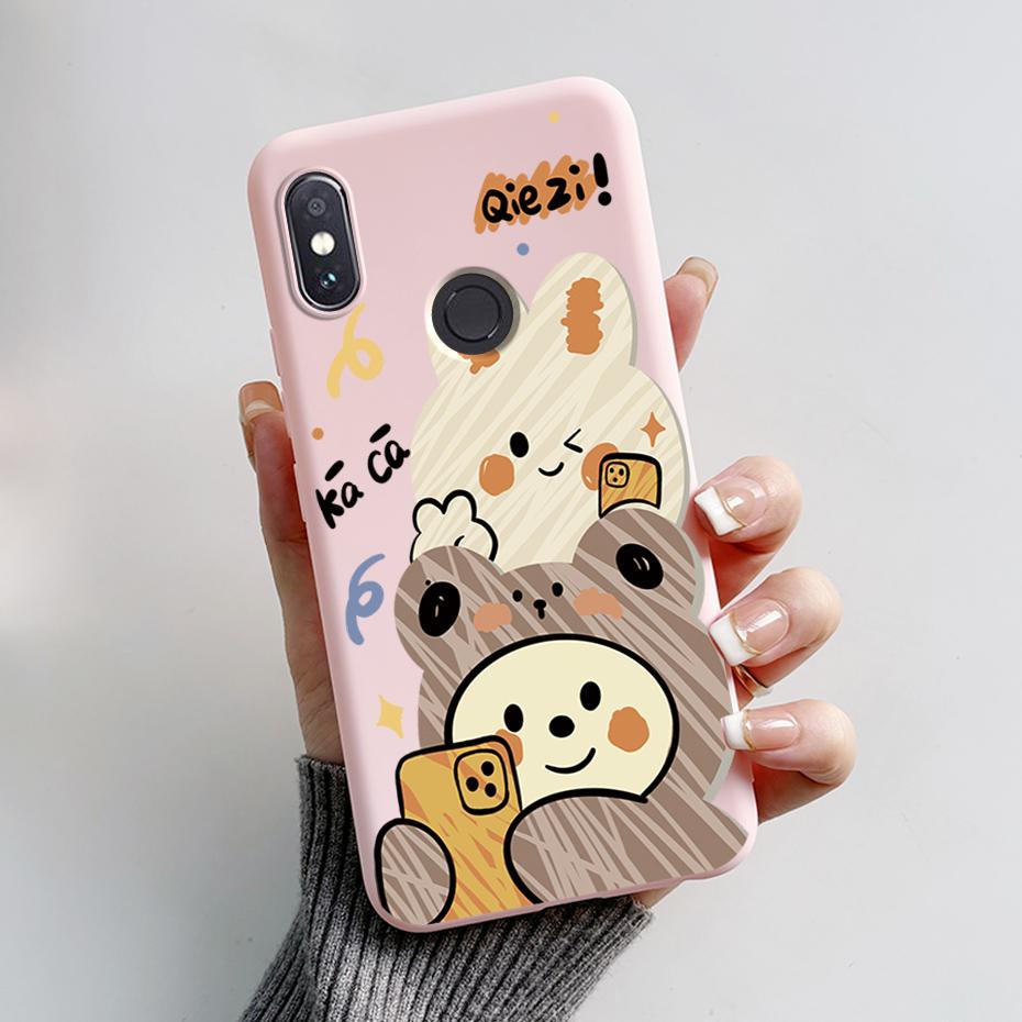 For Xiaomi Redmi Note 5 Pro Case Cute Rabbit Panda Cover TPU Soft Silicone Funda For Xiaomi Redmi Note 5 MEI7S MEI7 Note5 Bumper