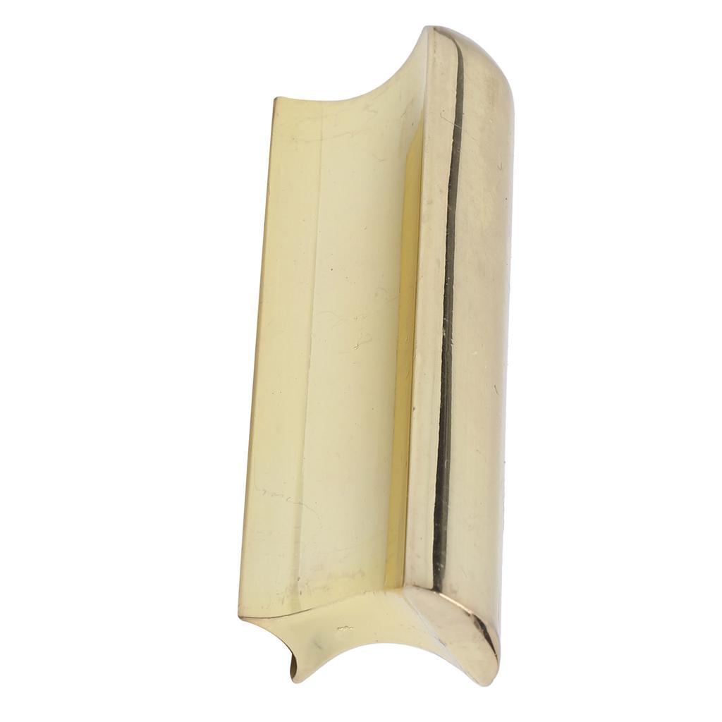 Гитарный слайдер палочки медиаторы нержавеющая сталь металл антикоррозийный твердый инструмент аксессуары(Золото )