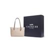 COACH Gallery PVC With Skin One Shoulder Crossbody Tote Bag, Shopping Bag, Handbag Large Women's Pastel Pink CW381-SVPWH
