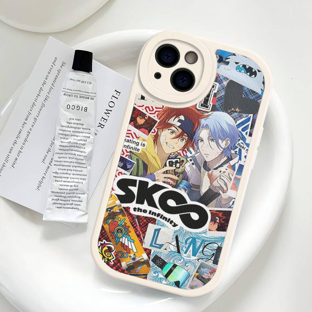 Чехол для телефона SK8 The Infinity для iPhone 16 15 14 13 12 11 Pro Max Plus Мягкая кожаная крышка