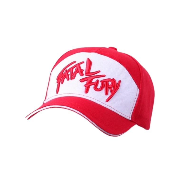 Fatal Fury Терри Богард Вышитая Хлопковая Бейсболка Хип-хоп Стиль