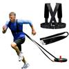 Resistance Training Band Running Speed Exercise Tension Band Weighted Running Exercise Tension Band Vest Sled Carrier