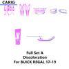 For BUICK REGAL 17-22 Interior Carbon Fiber Pattern Sticker Protective Film Modification Accessories