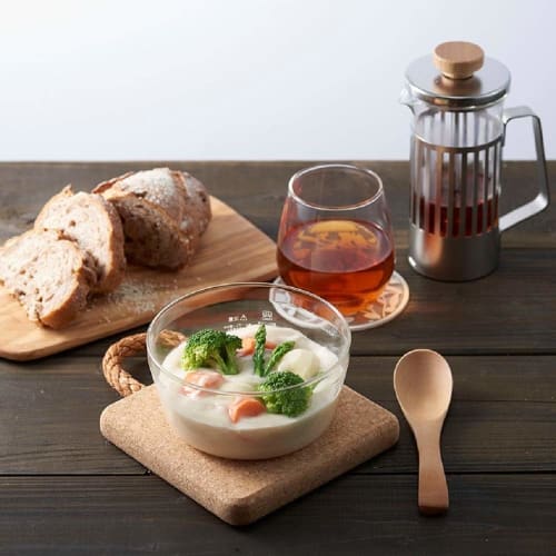 Контейнер для хранения из термостойкого стекла HARIO белого цвета, сделано в Японии SYTN-2518-OW, набор из 3 шт.