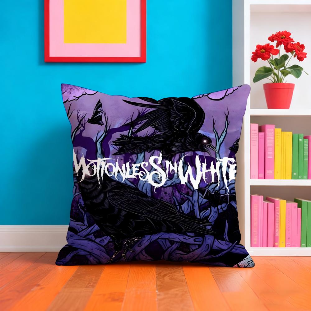 Mmotionless In White Singer Pillow Case Pillow Case Plush Fabric Soft Double Sided Print Home Sofa High Quality Cushion