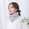 Soft Plush Faux Fur Scarves Double-Layer Circle Scarf New Winter Neckerchief  Women