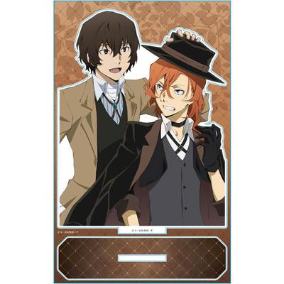 Акриловая подставка с персонажем Bungo Stray Dogs E [Осаму Дадзай и Чуя Накахара]