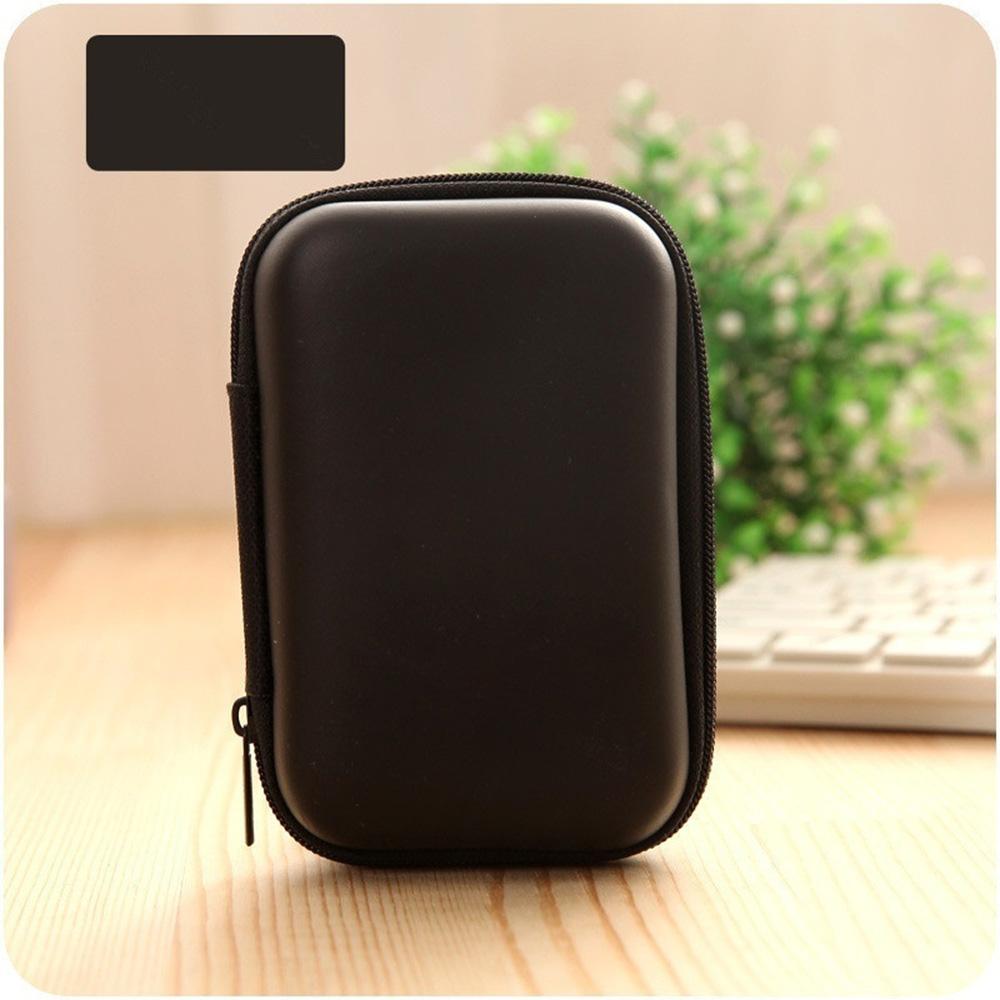 New Headset Travel Storage Box Headphone Bag Portable Case Cable Accessories