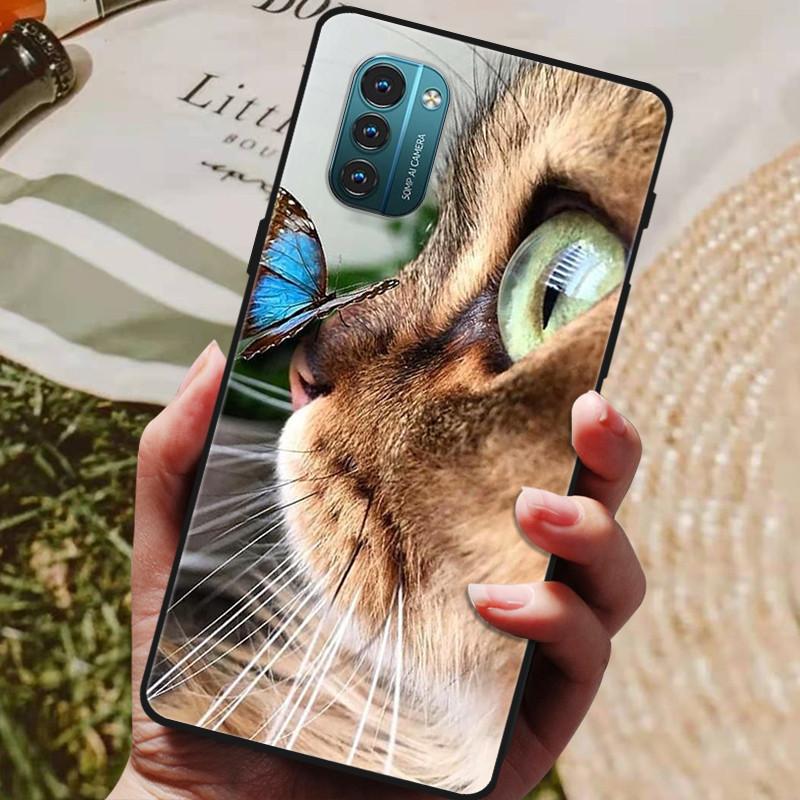 For Nokia G21 Case NokiaG11 Silicone Cover Cute Soft TPU Case For Nokia G11 G21 Bumper Phone Case NokiaG21 G 21 11 Coque