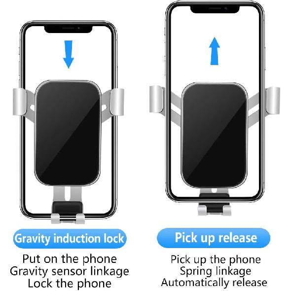 Car Phone Holder For Toyota Sienna LE 2025 [ Only For 8 Inch Touchscreen ] Auto Interior Accessories Best Cell Phones Mount Cellphone Mobile Cradle