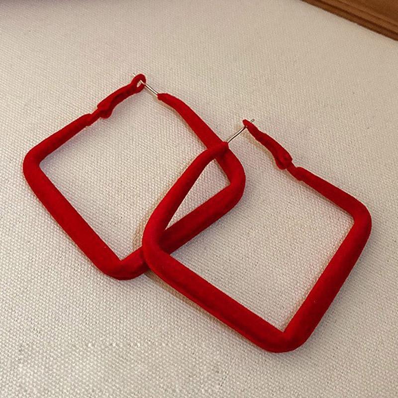 Серьги-капли с красным бантом для женщин, темпераментные серьги с сердечками и бантом для девочек, новогодние праздничные украшения