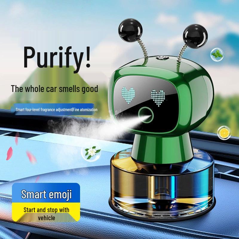 Интеллектуальный автомобильный аромадиффузор с ИИ: Автоматический парфюм и освежитель воздуха
