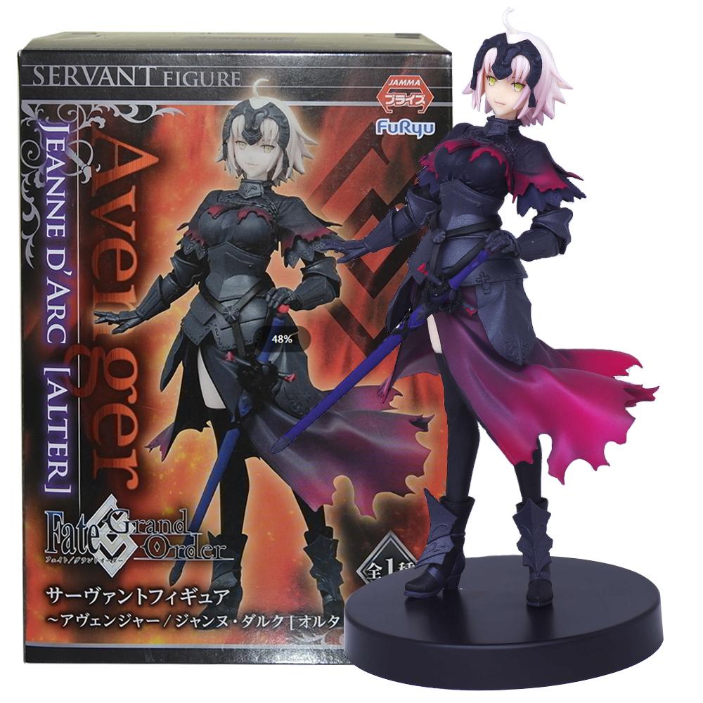 19СМ Аниме Fate/Grand Order Жанна д'Арк Альтер Фигурка Черный Боевой Костюм Вер Модель Игрушка Подарок Коллекция Фигурка Действия ПВХ