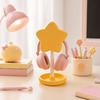 Милый подставка для наушников в виде звезды с лотком для хранения, 3D-печатный PLA вешалка для гарнитуры и настольный органайзер, Игровой офисный декор в макаронных цветах, Многофункциональный