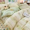 Комплект из 4 предметов класса А, утолщенный и шлифованный, материнского и младенческого класса, теплый осенью и зимой, простыня, пододеяльник, 3 предмета для общежития
