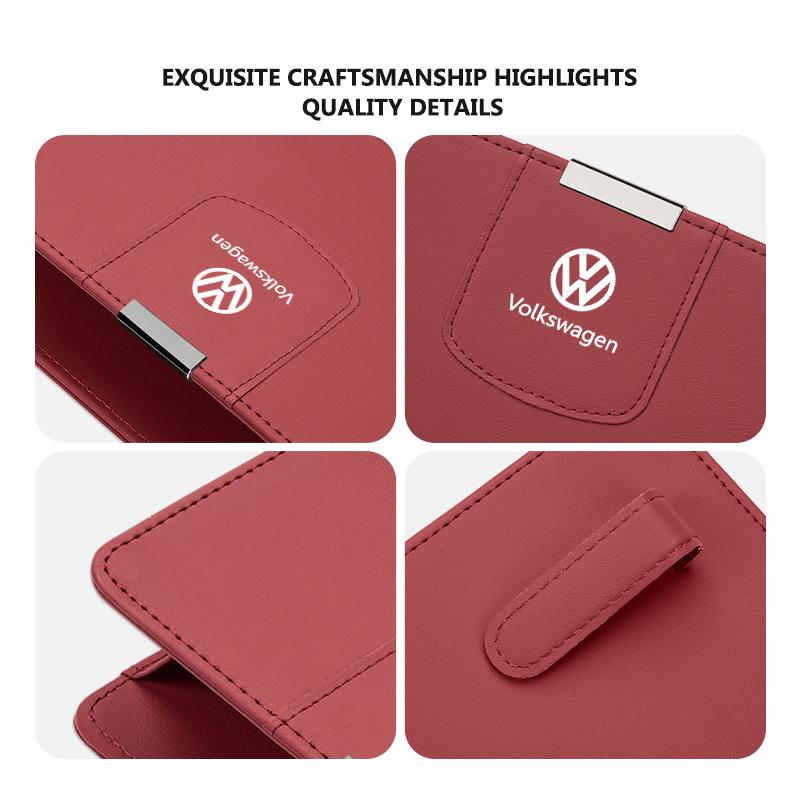 O2Car Seat Side Door Trash Can Hanging Garbage Bin Receipts Card For Volkswagen VW Scirocco Jetta Beetle Golf 4 5 6 Passat Polo B5