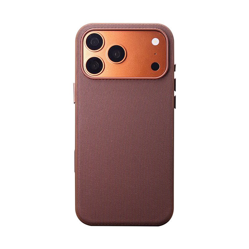 Совместим с Apple 17 Pro Max чехол для телефона из технической ткани, iPhone 16 Pro противоударный магнитный защитный чехол
